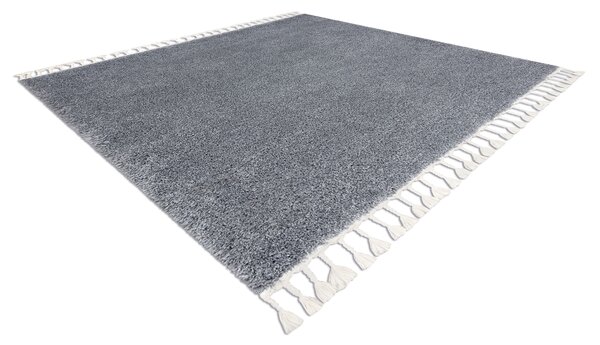Szőnyeg BERBER 9000 square szürke Rojt shaggy