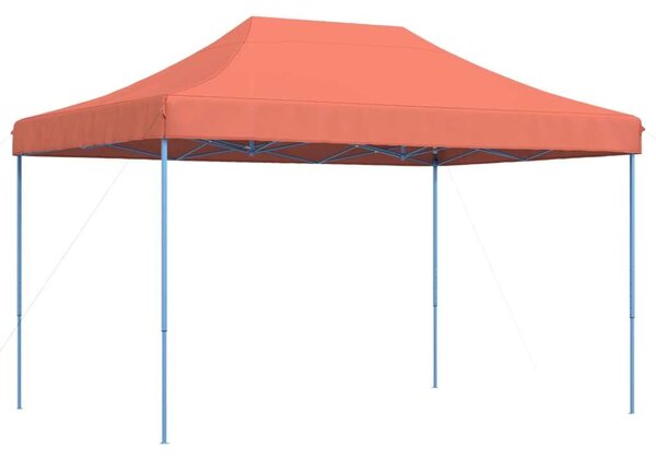 VidaXL Pop-up Rendezvénysátor 410x279 cm, Terrakotta