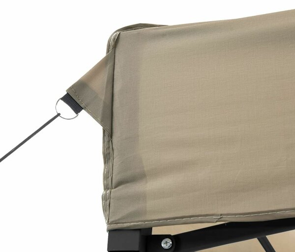 VidaXL Rendezvénysátor - Pop-up, 410x279 cm, Bézs