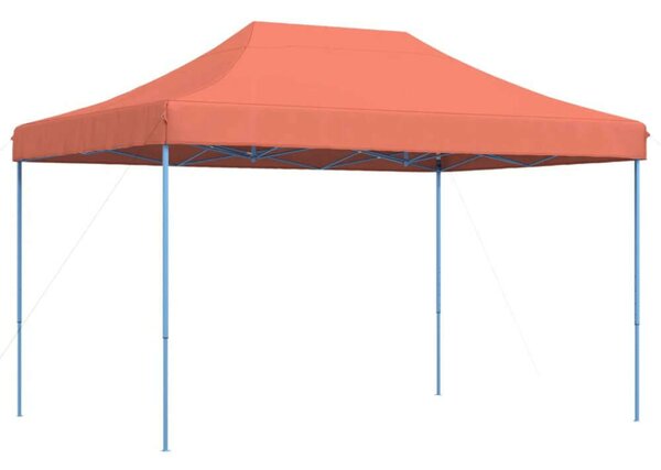 VidaXL Pop-up Rendezvénysátor 410x279 cm, Terrakotta