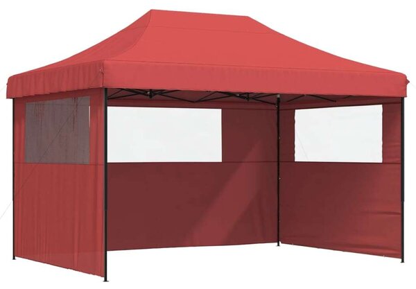VidaXL Pop-up Rendezvénysátor - Burgundi - 410x279 cm