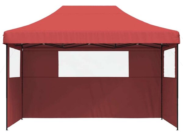 VidaXL Pop-up Rendezvénysátor - Burgundi - 410x279 cm