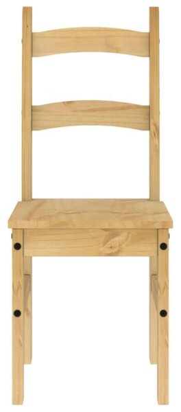 VidaXL Tömör Fenyőfa Étkezőszék - 2 db - 40x46x99 cm