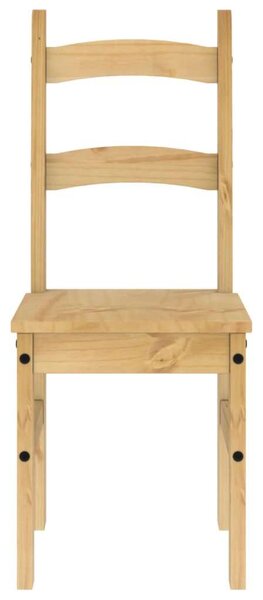 VidaXL Tömör Fenyőfa Étkezőszék - 2 db - 40x46x99 cm