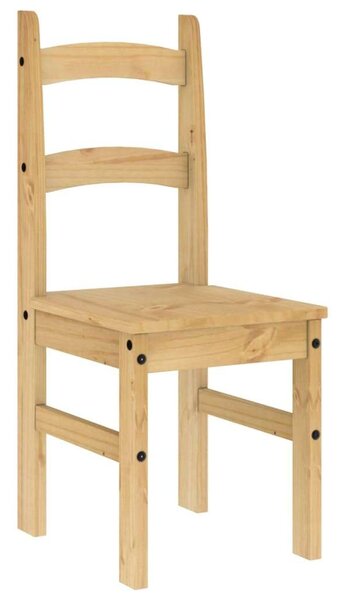 VidaXL Tömör Fenyőfa Étkezőszék - 2 db - 40x46x99 cm