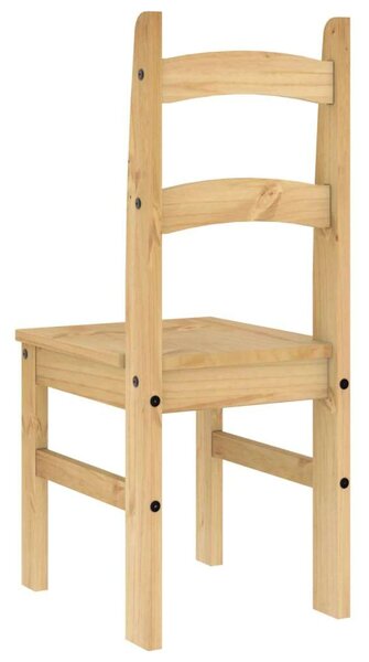 VidaXL Tömör Fenyőfa Étkezőszék - 2 db - 40x46x99 cm