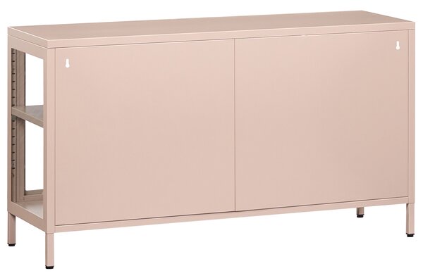 Vitrin NEWPORT Fém 115 cm Bézs