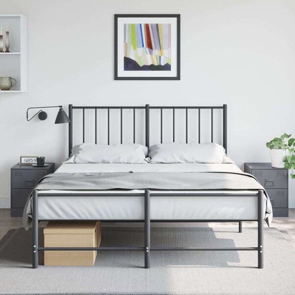VidaXL Acél Éjjeliszekrény - 2 db - Antracit Szürke - 34,5x39x44 cm