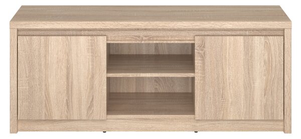 KONDELA RTV asztal, DTD laminált, tölgy sonoma, NORTY