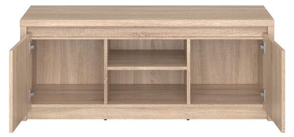 KONDELA RTV asztal, DTD laminált, tölgy sonoma, NORTY