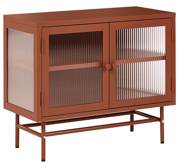 Vitrin DEVON Fém 77 cm Aranybarna