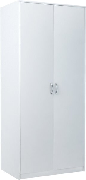 Kétajtós VILIA szekrény - szélesség 85 cm, fehér