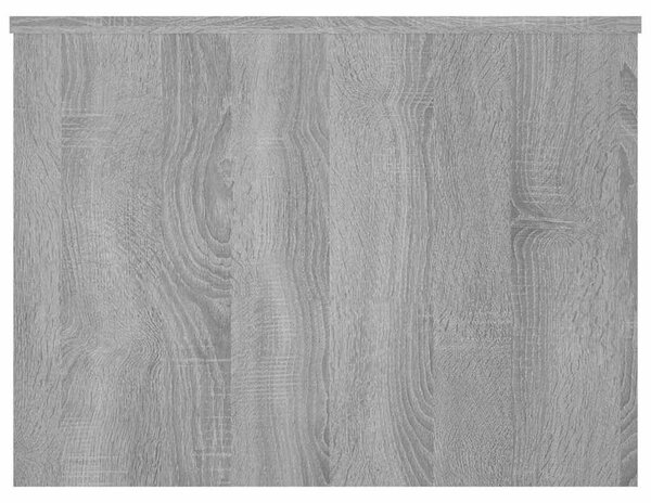Szürke sonoma színű szerelt fa dohányzóasztal 80x55,5x41,5 cm