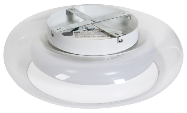 LED mennyezeti lámpa NITH Dimmer funkcióval Üveg Átlátszó