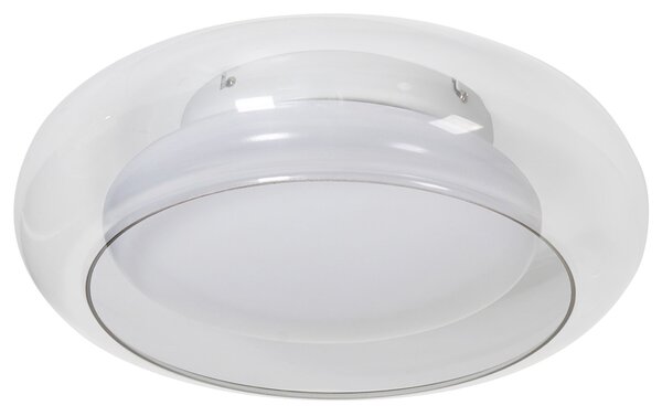 LED mennyezeti lámpa NITH Dimmer funkcióval Üveg Átlátszó