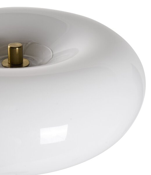 LED állólámpa NITH Dimmer funkcióval Üveg Fehér