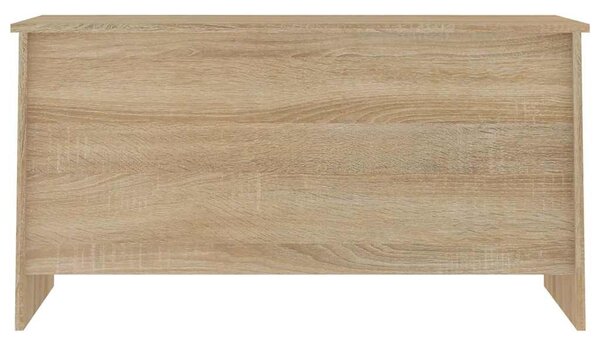 Sonoma tölgy színű szerelt fa dohányzóasztal 102x55,5x52,5 cm