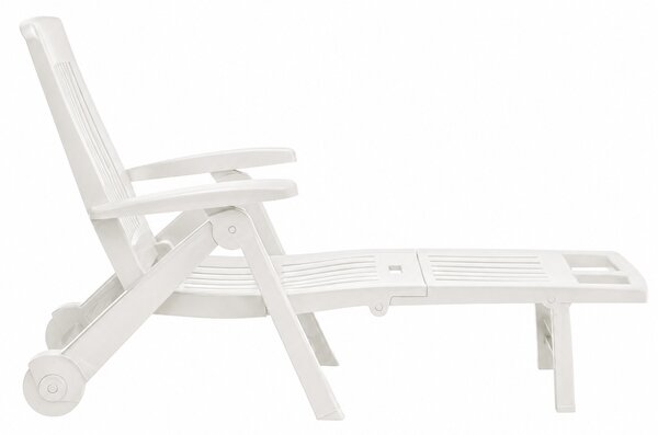 ZIRCONE kerti nyugágy, 72×195×101 cm, fehér I.P.A.E-Progarden