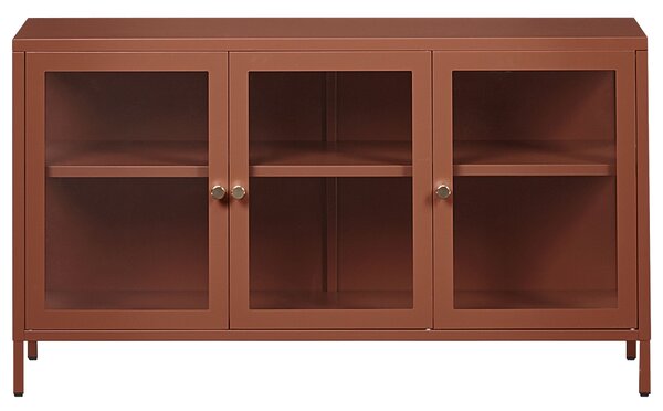 Vitrin NEWPORT Fém 115 cm Aranybarna