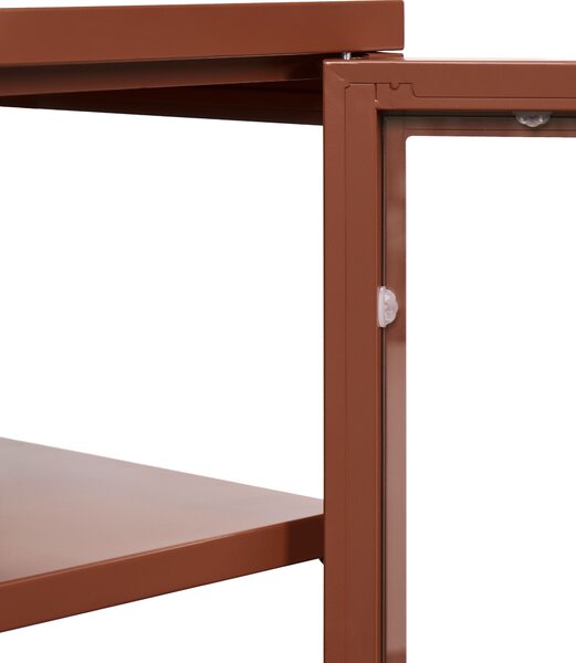 Vitrin NEWPORT Fém 115 cm Aranybarna