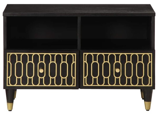 Tömör mangófa TV-szekrény 70 x 33 x 46 cm