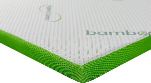 Topper matrac Bamboo Memory, 90x200 cm, H 5 cm, 7 komfortzóna