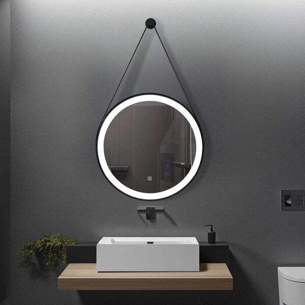 LED Fürdőszobai Tükör - 60 cm - Kerek