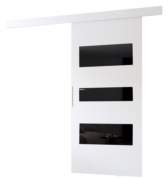 BARRET 3 beltéri fali tolóajtó - 76 cm, fehér