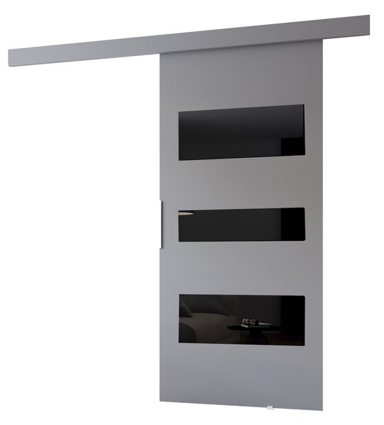 BARRET 3 beltéri fali tolóajtó - 76 cm, szürke