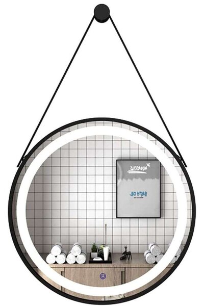 LED Fürdőszobai Tükör - 60 cm - Kerek