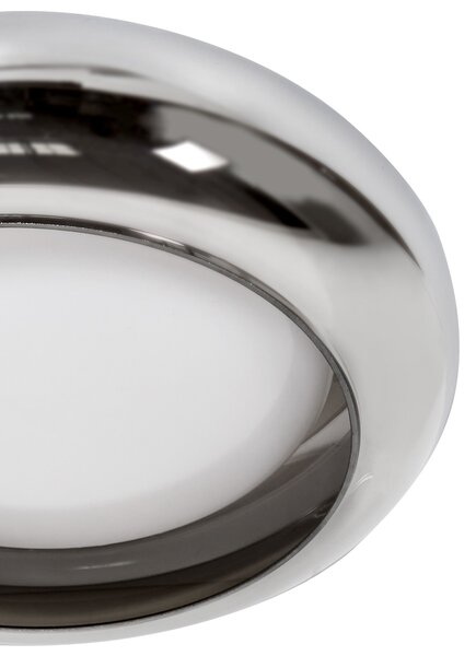 LED mennyezeti lámpa NITH Dimmer funkcióval Üveg Ezüst