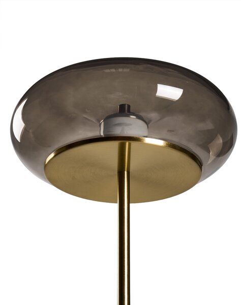 LED állólámpa NITH Dimmer funkcióval Üveg Szürke