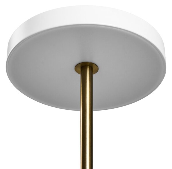 LED asztali lámpa EVENLODE Dimmer funkcióval Fém Fehér