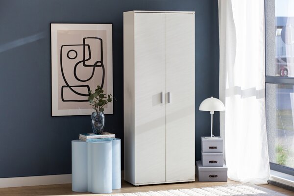 Keskeny gardróbpolc 69 cm SAVOY - fehér