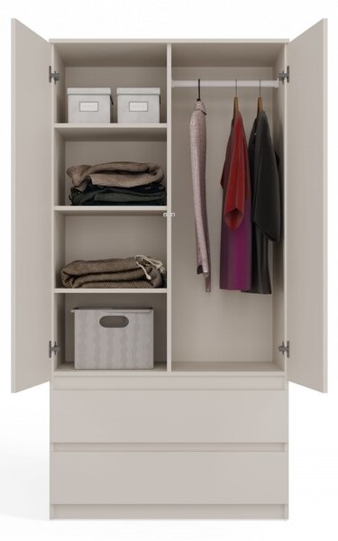 Előszobai gardrób 90 cm TAAVI - kasmír