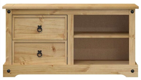 VidaXL Corona Fenyőfa TV-szekrény - 100x40x52 cm