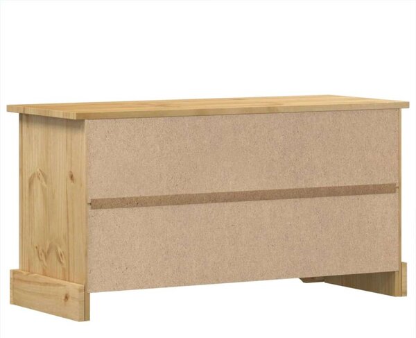 VidaXL Corona Fenyőfa TV-szekrény - 100x40x52 cm