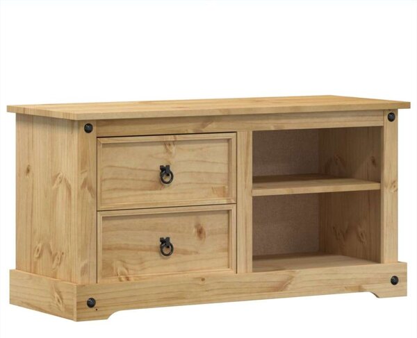 VidaXL Corona Fenyőfa TV-szekrény - 100x40x52 cm