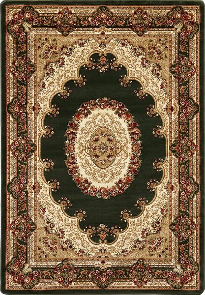 Keleti darab szőnyeg 200x290 ARTESIA 9 - többszínű / zöld