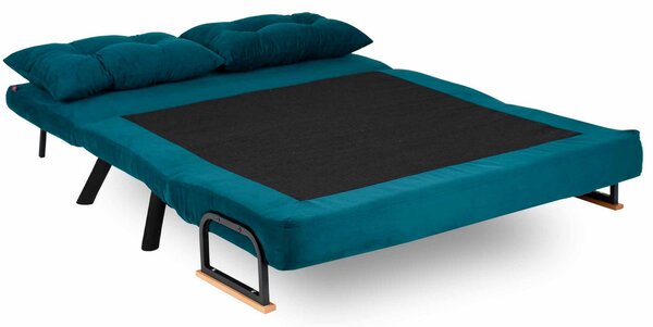 Kanapé futon Sandy (petróleum)