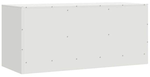 VidaXL Acél TV-szekrény - Fehér - 99x39x44 cm