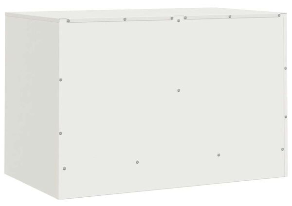VidaXL Acél TV-szekrény szett - 2 db Fehér - 67x39x44 cm