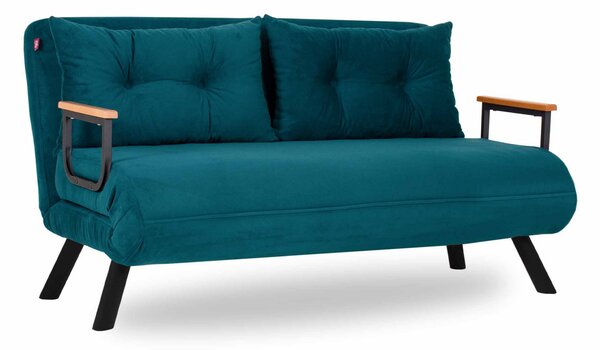 Kanapé futon Sandy (petróleum)