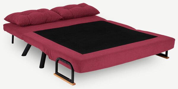 Kanapé futon Sandy (bordó)