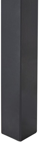Étkezőasztal VERITAS Fekete 75 cm 75 cm Fenyő