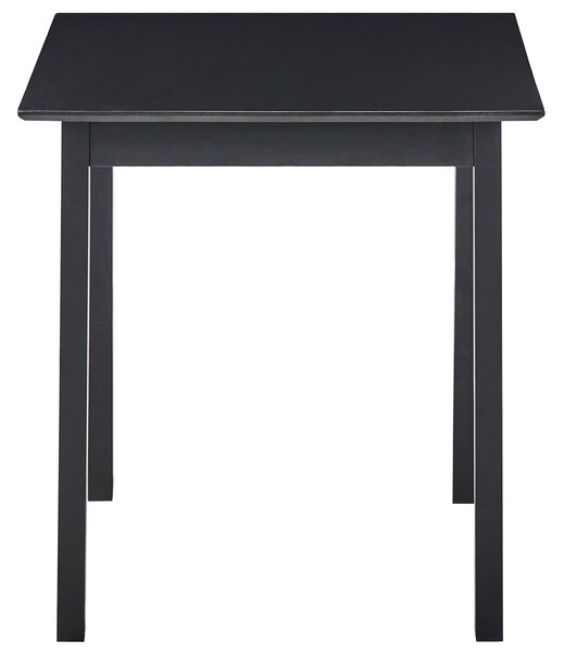 Étkezőasztal VERITAS Fekete 75 cm 75 cm Fenyő