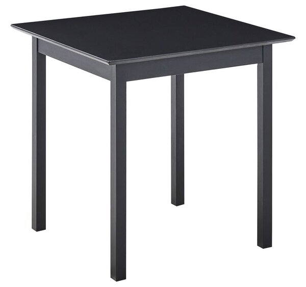 Étkezőasztal VERITAS Fekete 75 cm 75 cm Fenyő