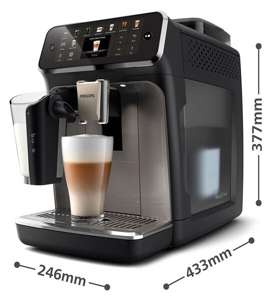 Philips EP5549/70 Automata Kávéfőző 1500W, 1,8l, Fekete