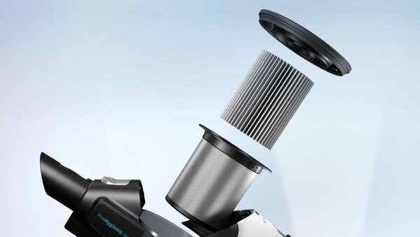 Bosch BCS71HYG1 vezeték nélküli Porszívó, Fekete-Fehér