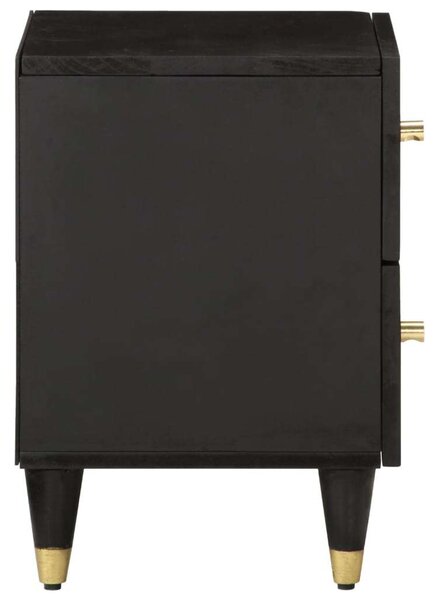 VidaXL Mangófa Éjjeliszekrény szett - 2 db - 40x33x46 cm